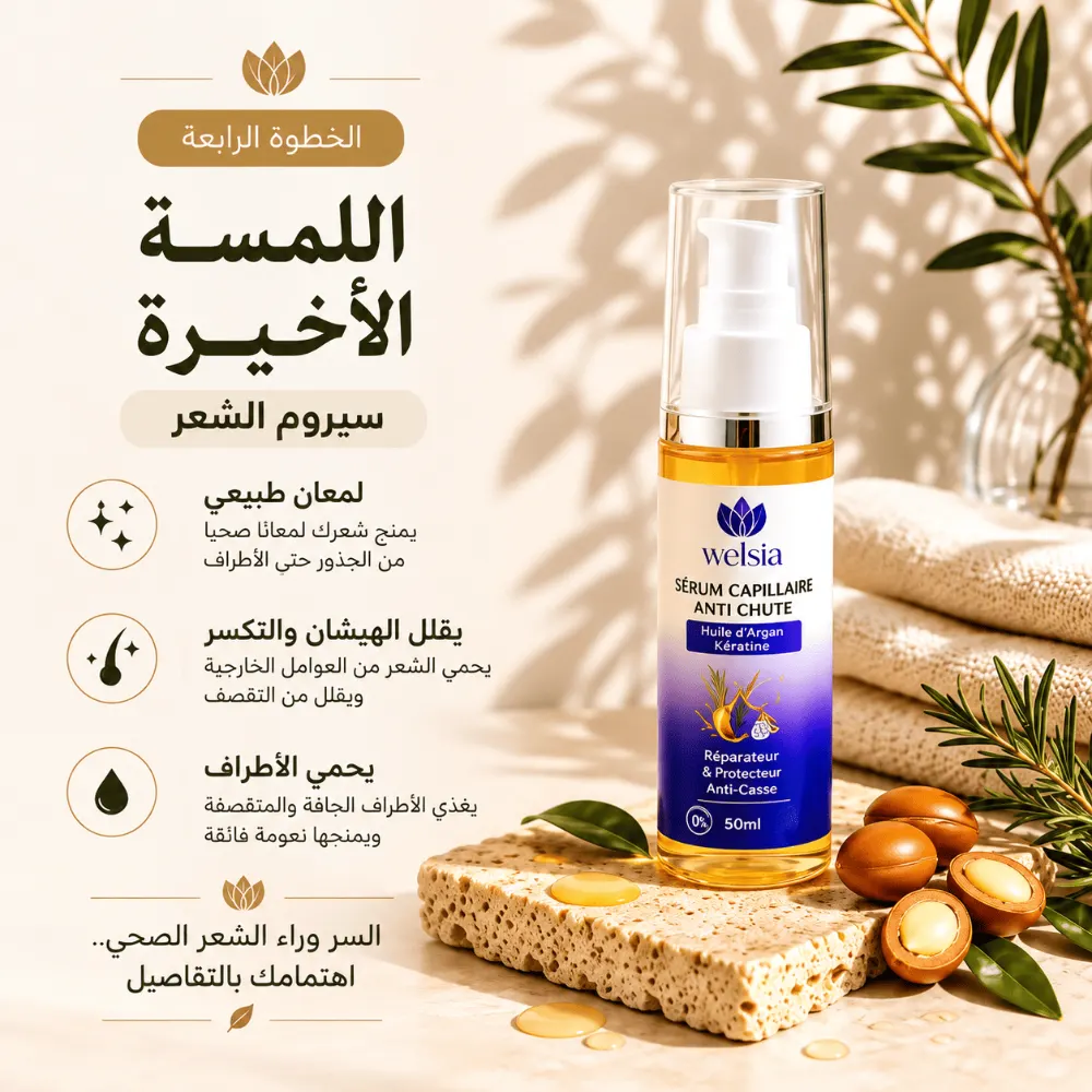 باك العناية بالشعر ضد التساقط Pack anti chute Welsia