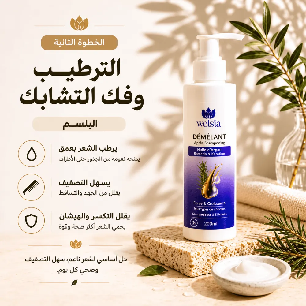 باك العناية بالشعر ضد التساقط Pack anti chute Welsia